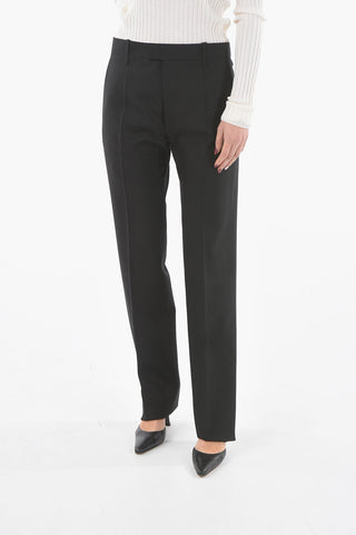 Wool Regular Fit Pants