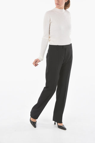 Wool Regular Fit Pants