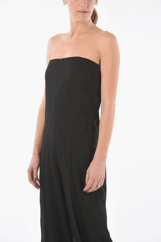 Wool Jumpsuit with Jacquard Detailing