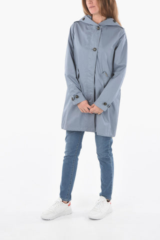 Solid Color Cotton PRESCOTT Parka with Hood
