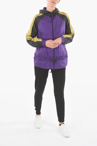 Giacca a Vento DAUPHINE in Nylon con Inserti Elastici
