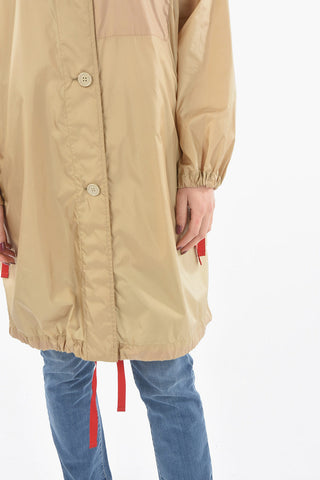 Waterproof AZALEA Trench with Contrasting Laces