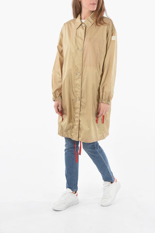 Waterproof AZALEA Trench with Contrasting Laces