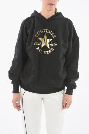 ALL STAR CHUCK TAYLOR Sweatshirt with Golden Logo and Hood