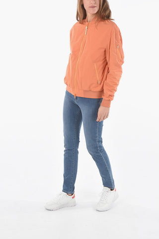 2 Pockets Lightweight BEAVER Bomber With Breast Pocket on The Sleeve