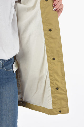 Cotton PRESCOTT Parka Embelished Beads on the Sleeve