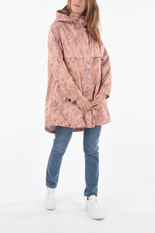 Painting Effect FORGE OVER Parka with Hood