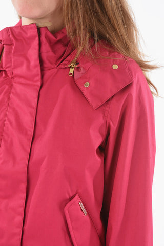 Removable Hooded  WALKER SHORT Jacket with Golden Details