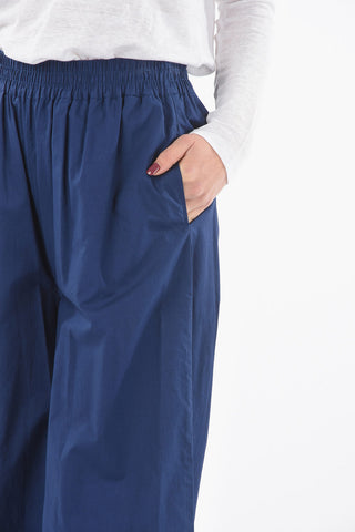 Hose aus Baumwoll-Popeline mit Gummibund