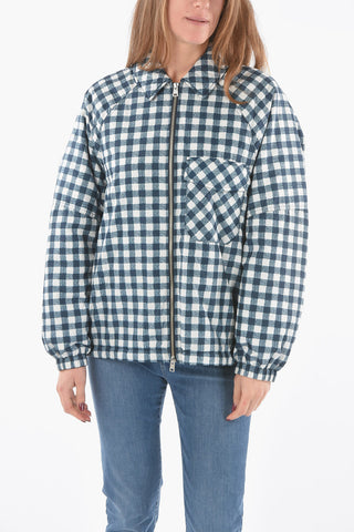 Shephard's Check Padded TIMBER Jacket with Breast Pocket