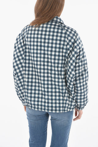 Shephard's Check Padded TIMBER Jacket with Breast Pocket