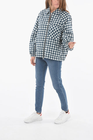 Shephard's Check Padded TIMBER Jacket with Breast Pocket