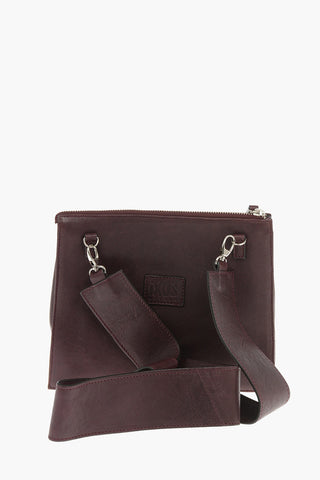 Leather PTERODATTILO Bag with Removable Shoulder Strap