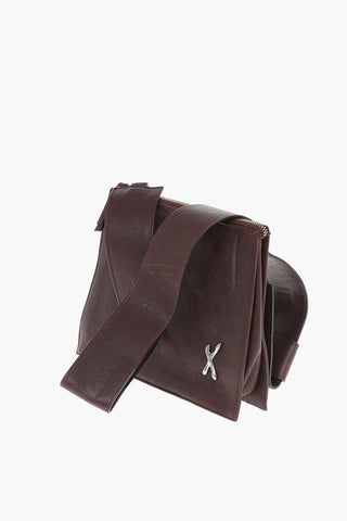 Leather PTERODATTILO Bag with Removable Shoulder Strap