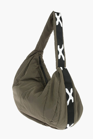 Maxi Shoulder INCONTRI Bag with Contrasting Logo