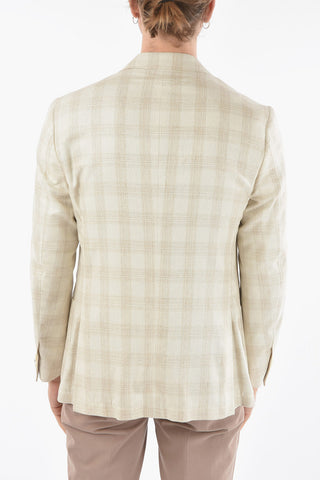 Gun Club Check Silk ACADEMY SOFT 2-button Blazer