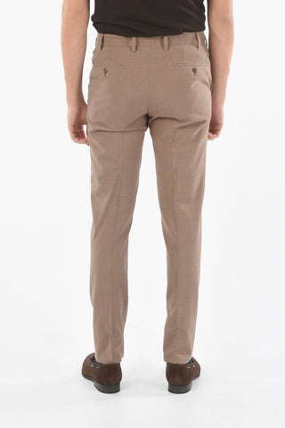 Micro Gingham Check LEADER Jetted Pocket Pants