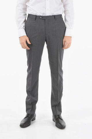 Striped Virgin Wool CERIM. ACADEMY Pants