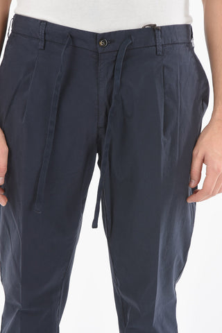 CC COLLECTION Pantaloni a 1 Pince in Cotone Stretch