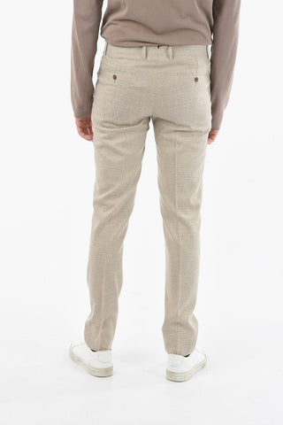 4 Pockets ACADEMY Elegant Pants with Belt Loops