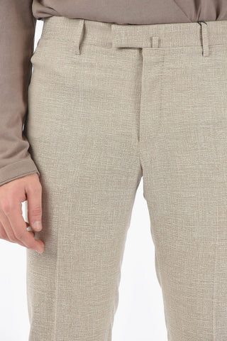4 Pockets ACADEMY Elegant Pants with Belt Loops