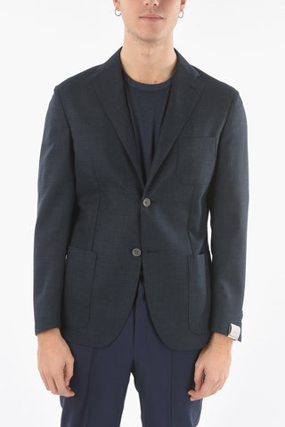 virgin wool SPORTSWEAR side vents 2-button blazer