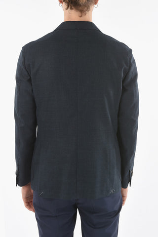 virgin wool SPORTSWEAR side vents 2-button blazer
