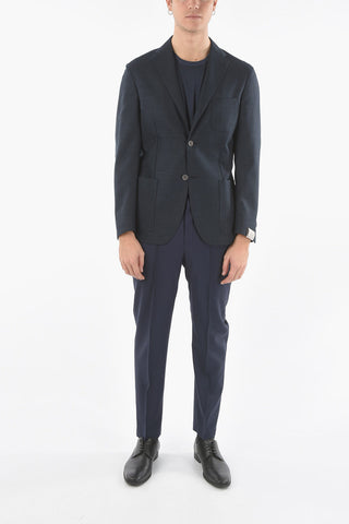 virgin wool SPORTSWEAR side vents 2-button blazer