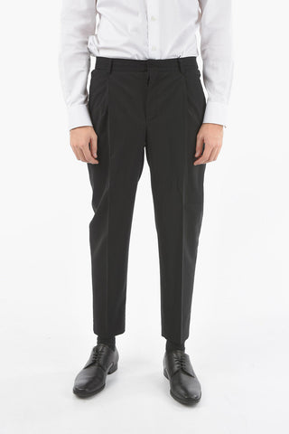 CC COLLECTION Single Pleat Virgin Wool CERIM-RESET Pants