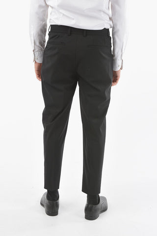 CC COLLECTION Single Pleat Virgin Wool CERIM-RESET Pants