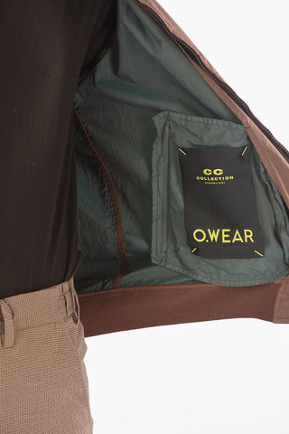 CC COLLECTION O.WEAR Bomber Leggero a 2 Tasche ad Aletta