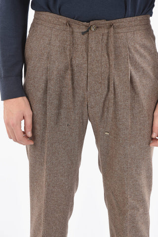 Pantaloni ACADEMY con Tasca a Filetto e Coulisse in Vita