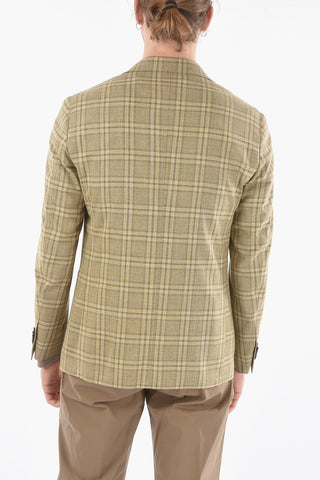 Plaid GATE Notch Lapel 2-button Blazer