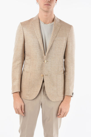 Blazer a 2 Bottoni ACADEMY SOFT con Spacchi e Revers Classico