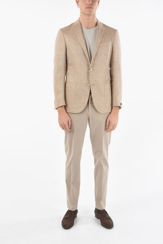 Blazer a 2 Bottoni ACADEMY SOFT con Spacchi e Revers Classico