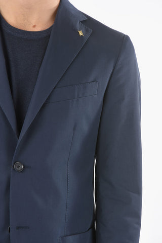 CC COLLECTION giacca a 2 bottoni REFINED due spacchi Con Spilla Dorata