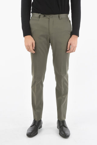 Cashmere and Cotton ACADEMY Chino Pants with 6 pockets
