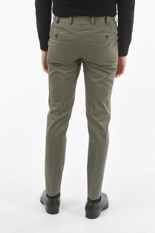 Cashmere and Cotton ACADEMY Chino Pants with 6 pockets