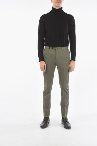Cashmere and Cotton ACADEMY Chino Pants with 6 pockets