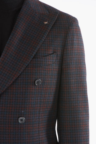 CC COLLECTION Half-Lined Double-Breasted Blazer with Flap Pocket