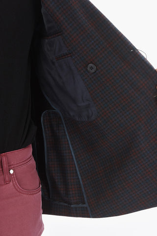 CC COLLECTION Half-Lined Double-Breasted Blazer with Flap Pocket
