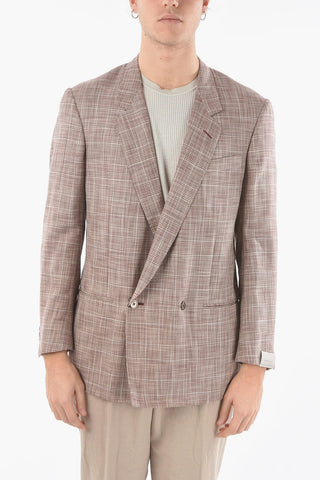 Giacca Doppio Petto VOGUE Motivo District Check Revers Classico