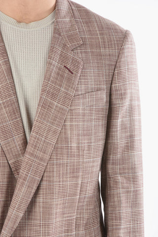 Giacca Doppio Petto VOGUE Motivo District Check Revers Classico
