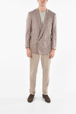 Giacca Doppio Petto VOGUE Motivo District Check Revers Classico