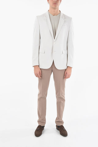 CC COLLECTION Notch Lapel Flap Pocket RESET 2-button Blazer