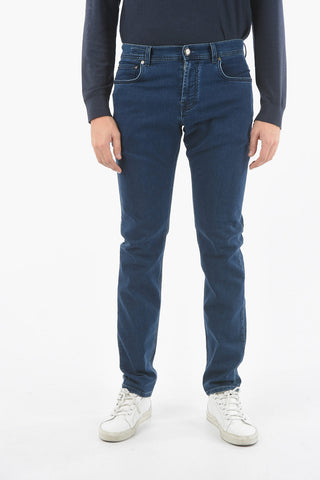 18cm Mid-wash 5 Pockets SLIGA INK Jeans