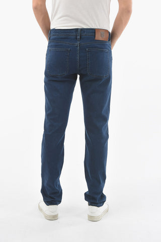 18cm Mid-wash 5 Pockets SLIGA INK Jeans
