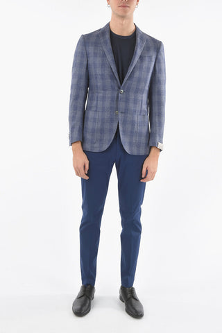 blazer ACADEMY SOFT plaid in seta