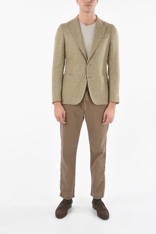 CC COLLECTION Two-Button Blazer REWARD Houndstooth and Classic Lapel