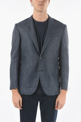 Blazer a 2 Bottoni LEADER SOFT con Spacchi e Revers Classico
